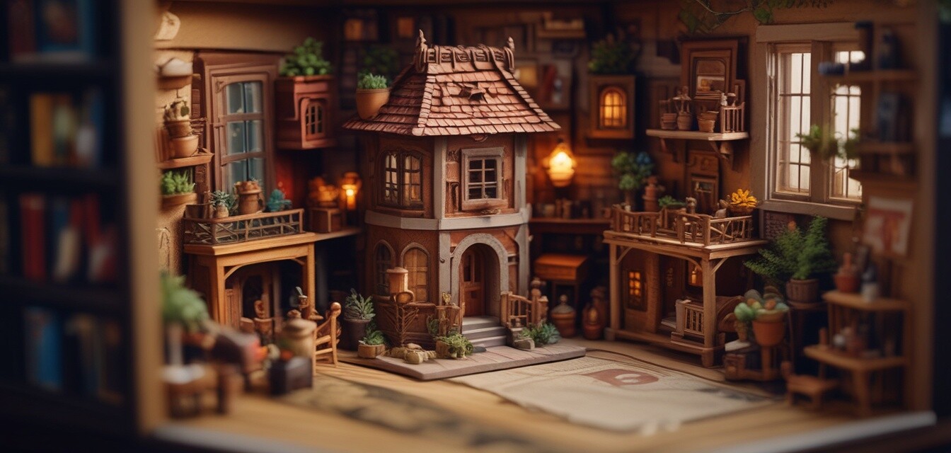 Materials Used in DIY Miniature House Kits