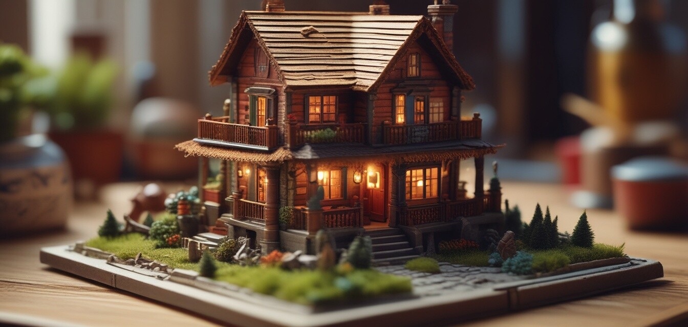 Brands of DIY Miniature House Kits