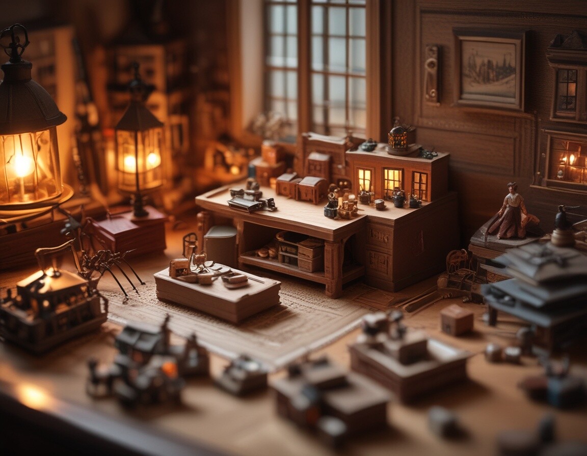 Intricate Miniature Kits