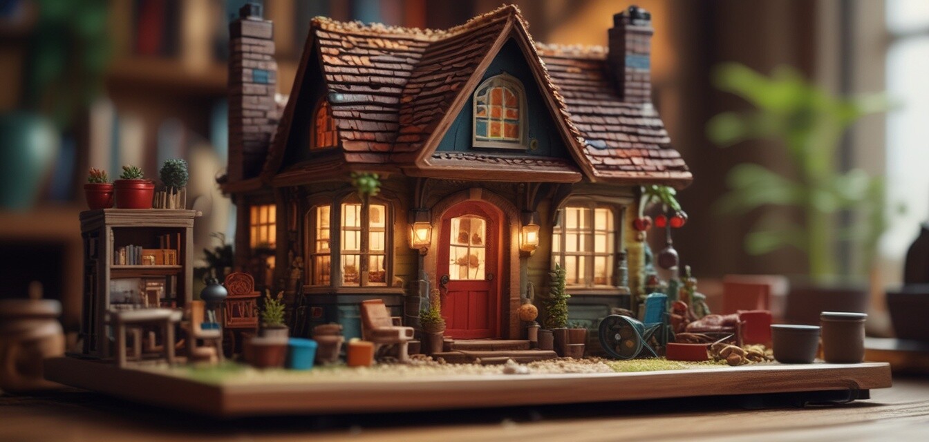 Customization tips for miniature houses