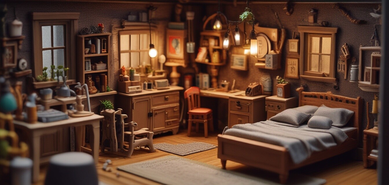 Plastic materials in DIY miniature kits