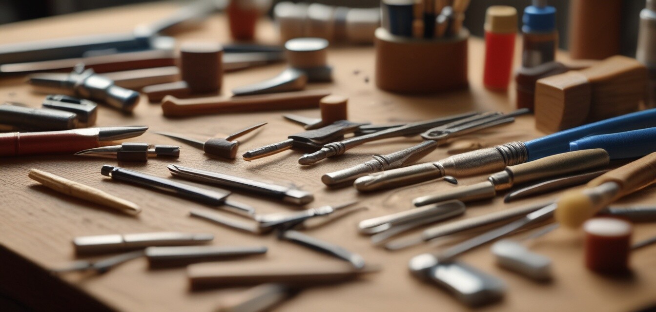 Repair tools for miniature houses